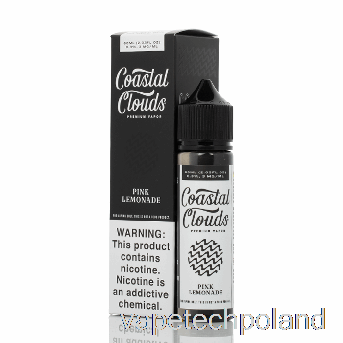 Różowa Lemoniada Vape Pod - Coastal Clouds Co. - 60ml 3mg